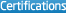 Certifications 